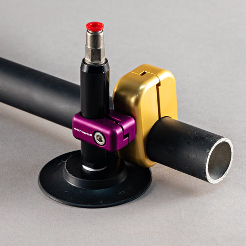 20mm - 34mm SWIVEL CLAMP SET - BLACK TEK SUCTION CUPS