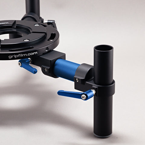 1"1/4 (CALLED) 42mm & M8 CLAMPING LEVER BLUE SET