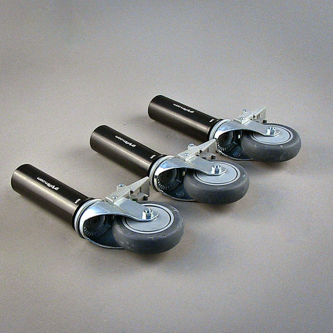 48.3mm (1"1/2 ) STARTER PIN WITH 100mm (4") WHEELS SET