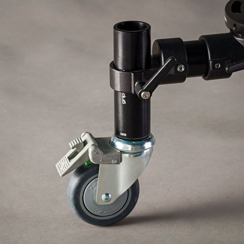 48.3mm (1"1/2 ) STARTER PIN WITH 100mm (4") WHEELS SET
