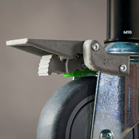 48.3mm (1"1/2 ) STARTER PIN WITH 100mm (4") WHEELS SET