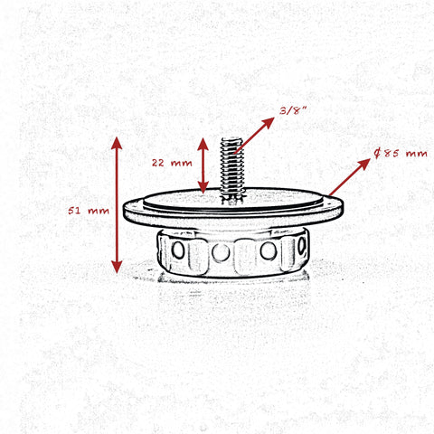 3/8 KNOB