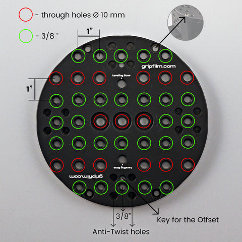 250 mm ( 10" ) SUCTION CUP KIT