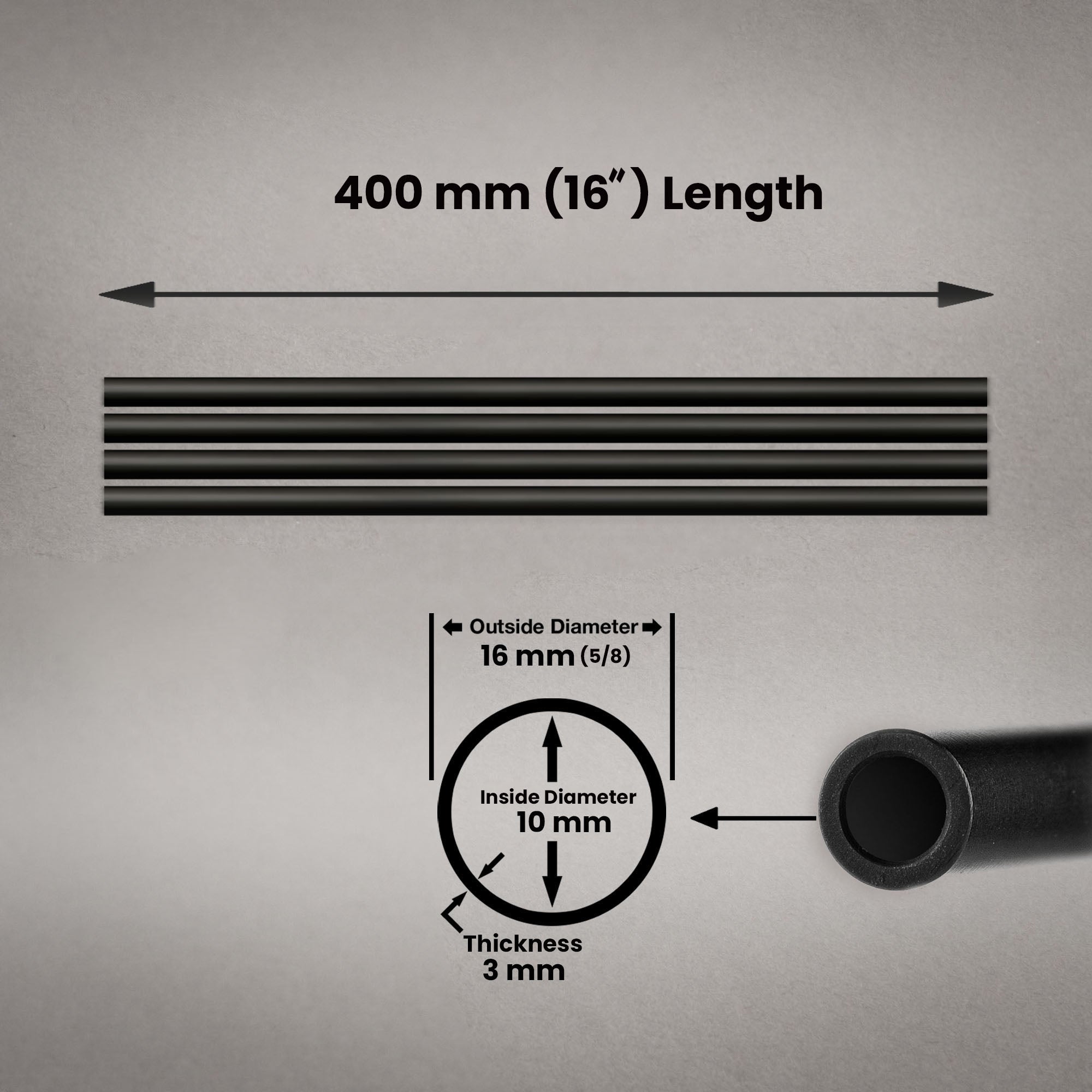 Precision Rod Frame 400mm PRECISION RODS 16mm SET – Gripfilm
