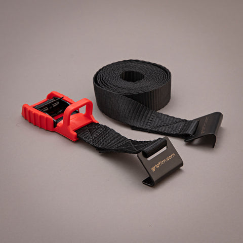 25mm (1”) BLACK CAR MOUNT STRAP (QUICK RELEASE)